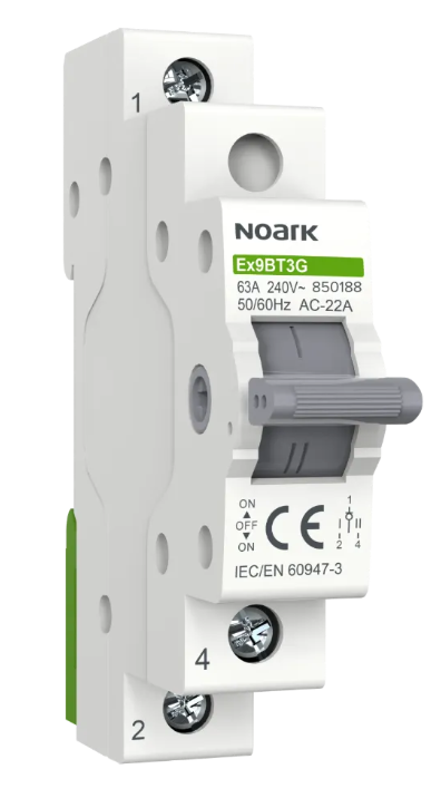 Линеен превключвател Noark I-0-II 1CO 63A